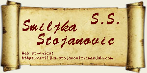 Smiljka Stojanović vizit kartica